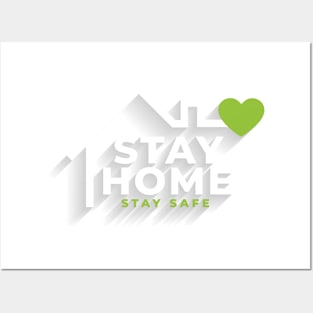 Stay Home Posters and Art